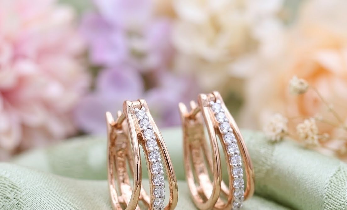 Elegant Diamond Earrings